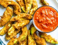 Avocado Fries With Habanero Ketchup