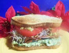 Avocado Veggie Sandwich Delight