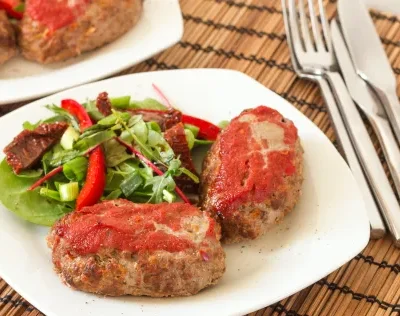 Awesome And Healthy Meatloaf