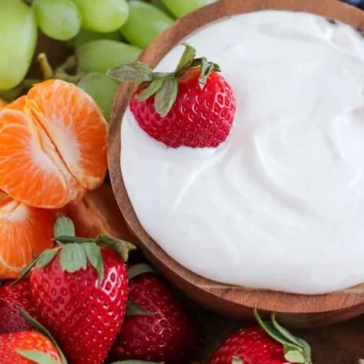 Awesome Cream Cheese Fruit Dip