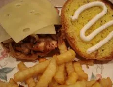 Awesome Garlic Chicken Sandwich