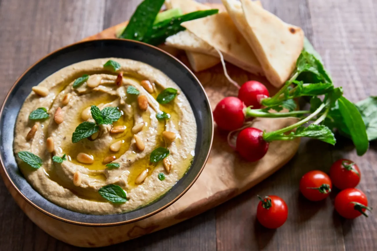 Baba Ganouj Eggplant Dip With Sesame Oil