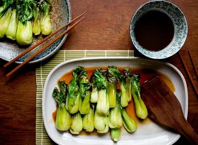 Baby Bok Choy With Oyster Sauce