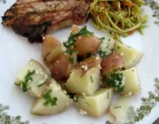 Baby Red Potatoes With Garlic And