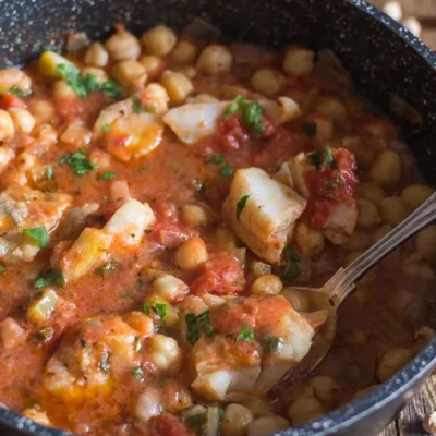 Bacalhau Salt Cod With Chickpeas