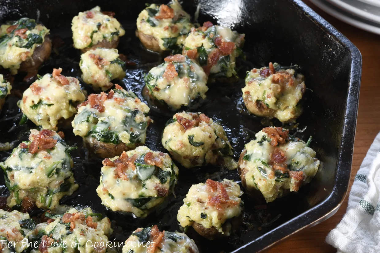 Bacon And Cream Cheese Stuffed Mushrooms