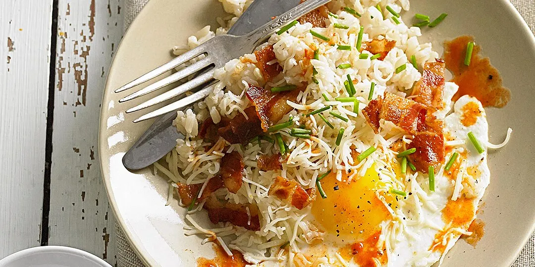 Bacon And Egg Rice