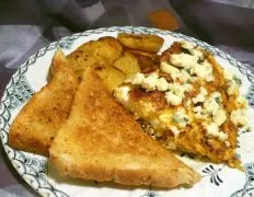 Bacon & Blue Cheese Omelette Bleu Cheese