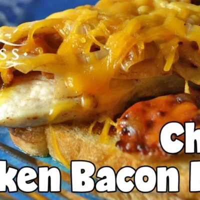 Bacon Cheddar Chicken Fillet Melt