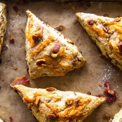 Bacon Cheddar Chive Scones