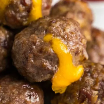 Bacon Cheeseburger Balls