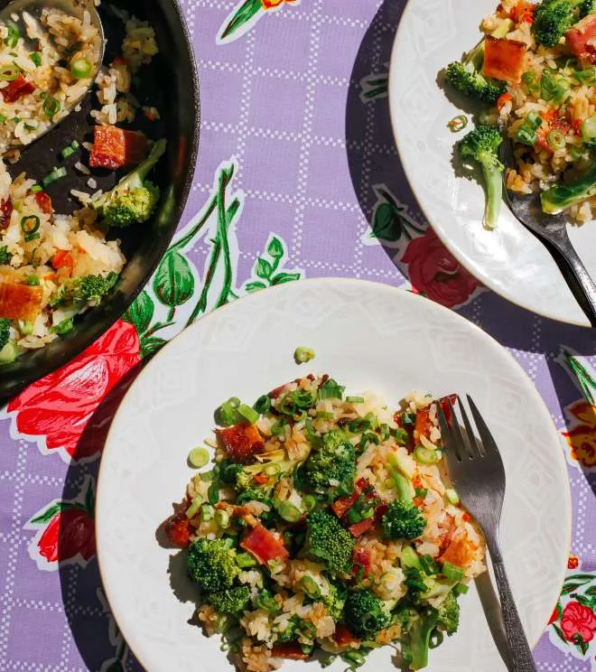 Bacon Garlic Fried Rice