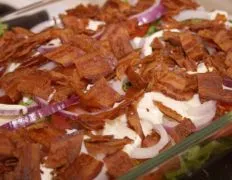 Bacon Lettuce &Amp;Tomato Layered Salad