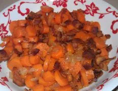 Bacon N Onion Carrots For Two