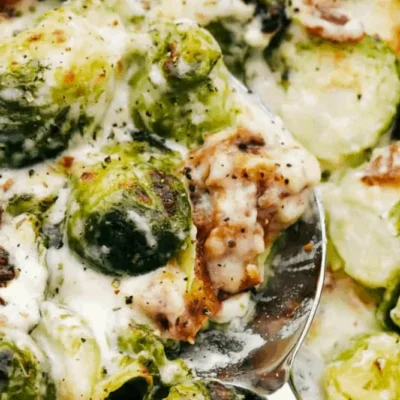 Bacon Parmesan Brussels Sprouts