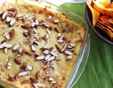 Bacon &Amp; Swiss Cheese Dip With Smoked Almonds: A Crowd-Pleasing Appetizer