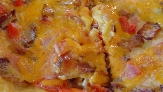 Bacon Tomato Frittata