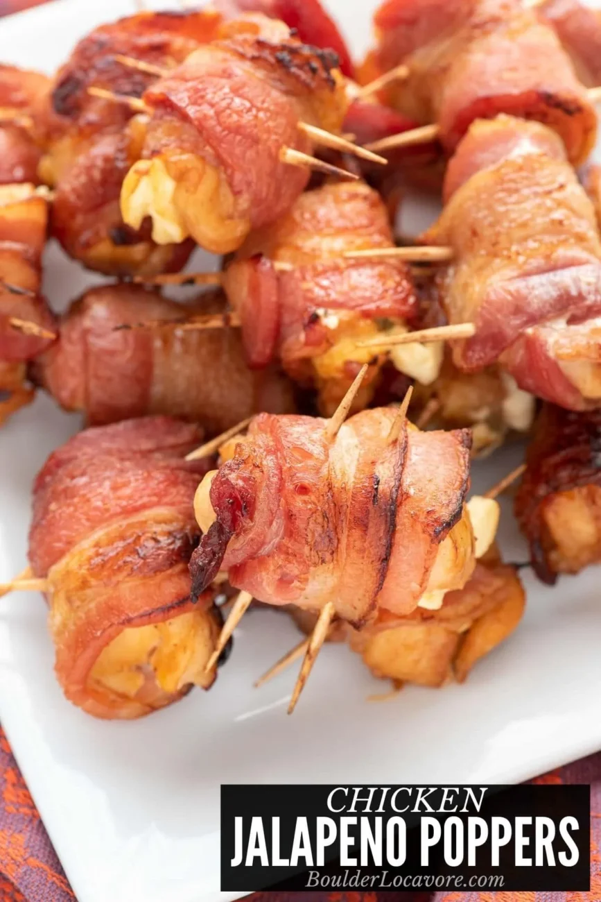 Bacon Wrapped Chicken Breasts With Chile Cheese