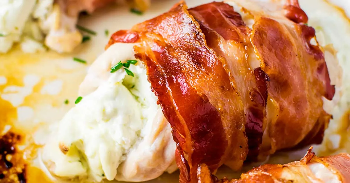 Bacon-Wrapped Chicken Stuffed with Flavorful Fillings