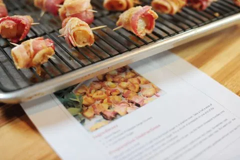 Bacon-Wrapped Pineapple Appetizers