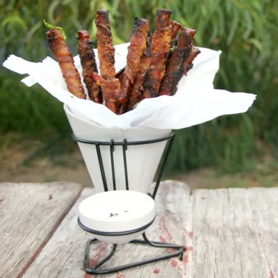 Bacon Wrapped Pretzels