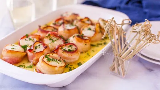 Bacon Wrapped Scallops