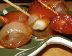 Bacon Wrapped Water Chestnut