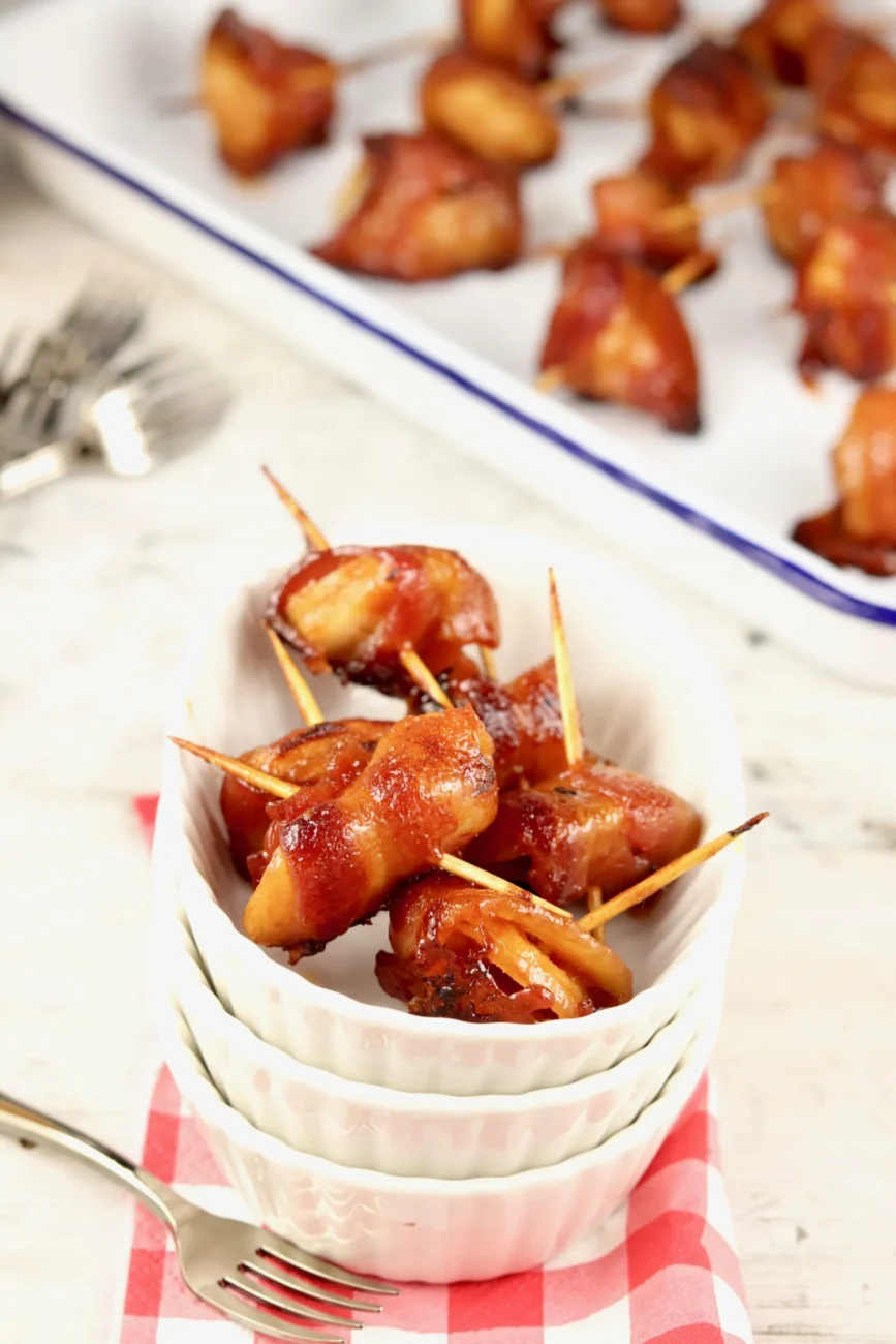 Bacon Wrapped Water Chestnuts