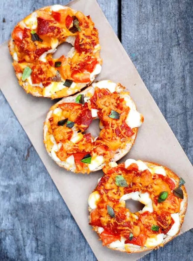 Bagel Pizza