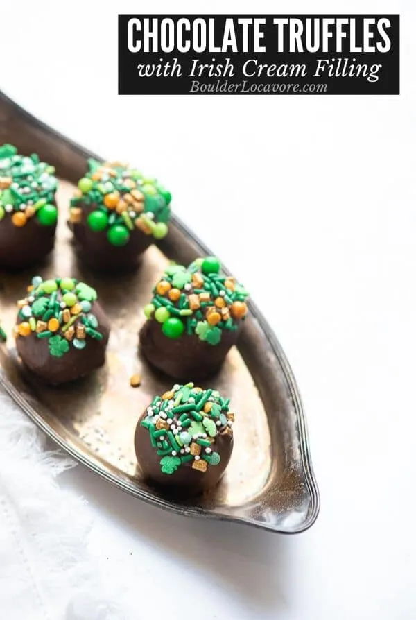 Baileys Irish Cream Truffles