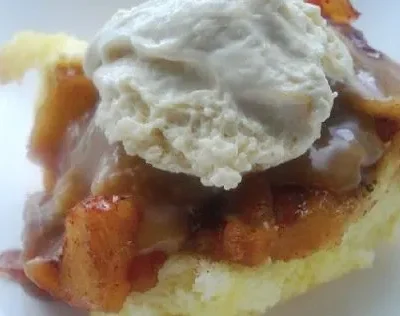 Baked Apple Pancake Dump Cake