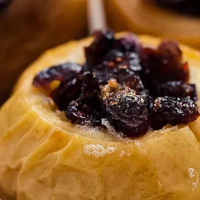 Baked Apples And Cranberries