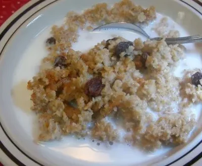 Baked Applesauce Oatmeal