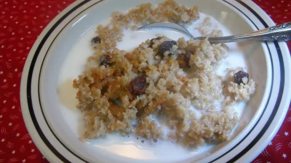 Baked Applesauce Oatmeal