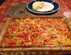 Baked Arroz Con Pollo