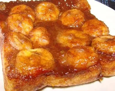 Baked Banana- Orange French Toast