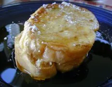 Baked Banana Stuffed French Toast