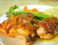 Baked Barbecue Sauce Chicken