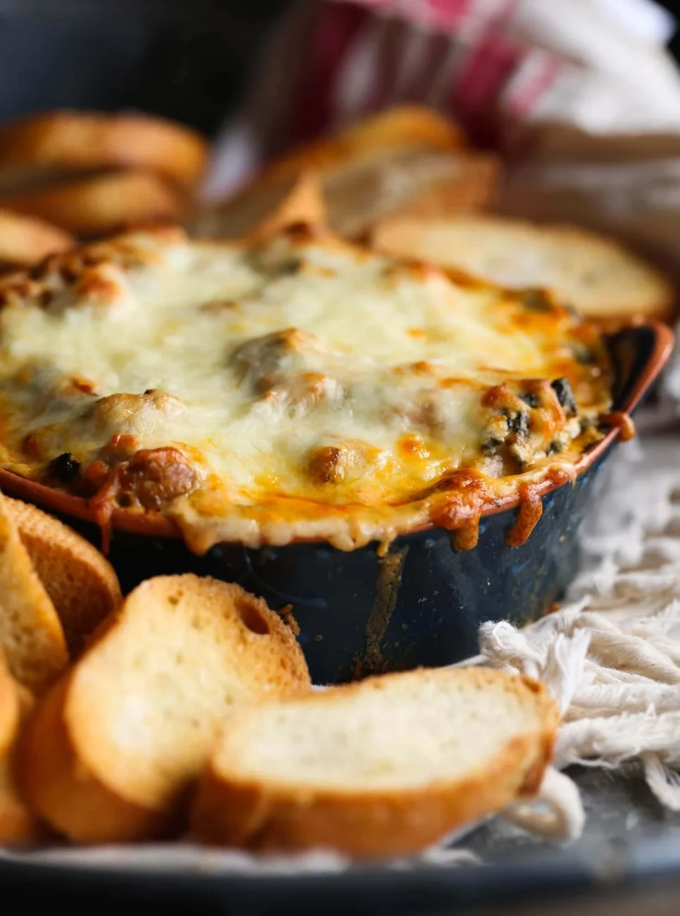 Baked Beef Salami Appetizer