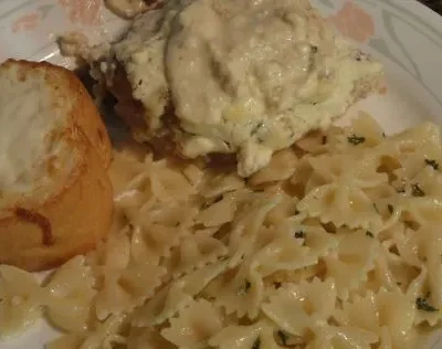 Baked Blue Cheese Chicken