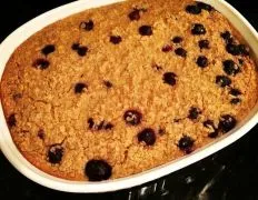 Baked Blueberry Oatmeal