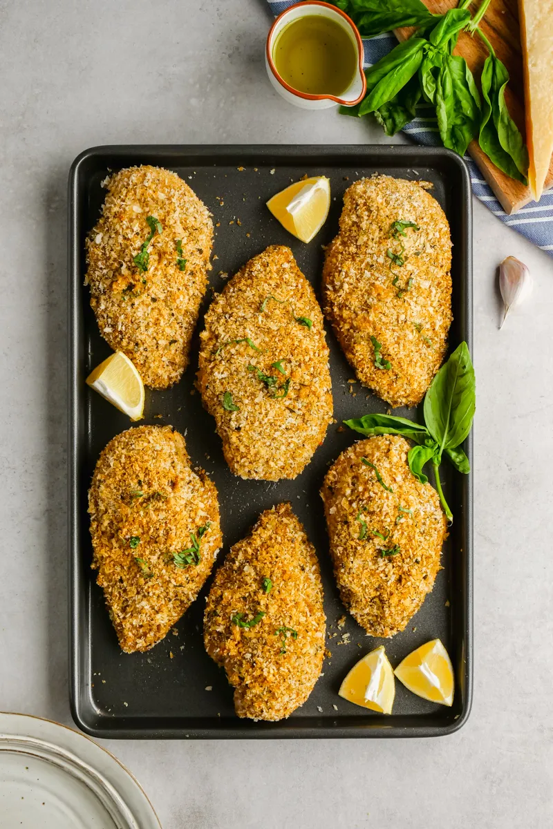 Baked Breaded Chicken Breasts