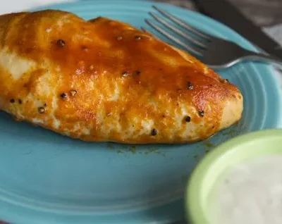 Baked Buffalo Chicken Breasts