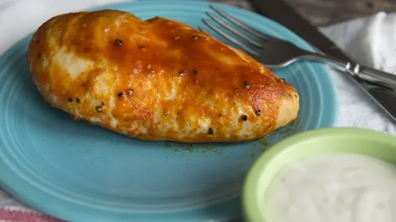 Baked Buffalo Chicken Breasts