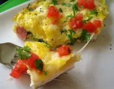 Baked Cheese Omelet