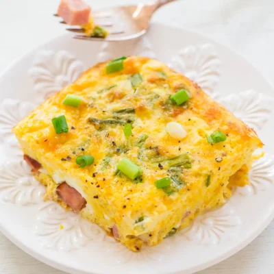 Baked Cheese Omelet