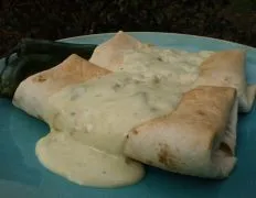 Baked Chicken Chimichangas