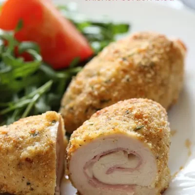 Baked Chicken Cordon Bleu