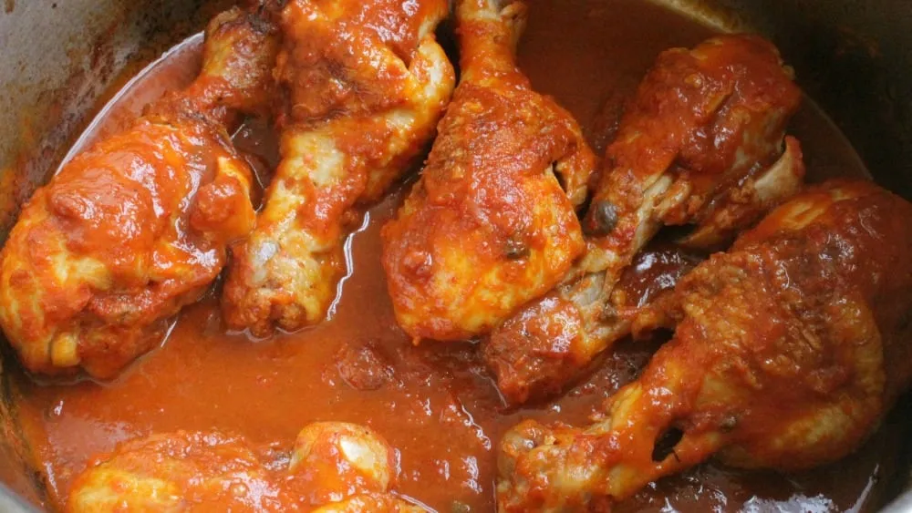 Baked Chicken Legs, Mexican Style