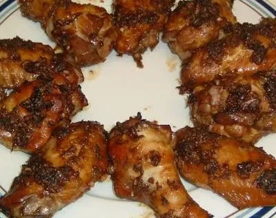 Baked Chicken Wings Hawaiian